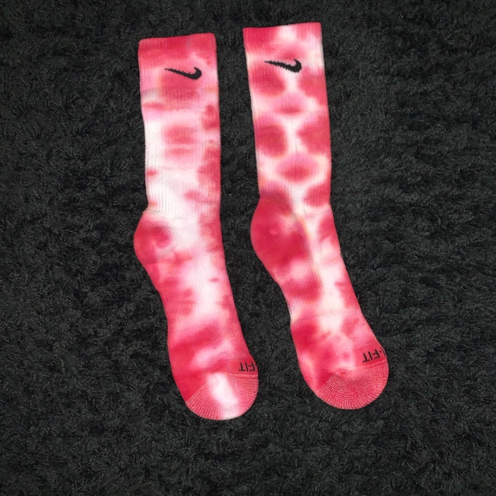 NWOT Custom Tie Dye Nike Socks 🔥